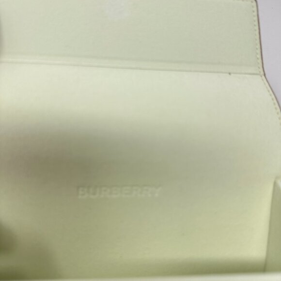 Burberry Camel Brown Soft Leather Eyeglasses Sunglass Case - Picture 6 of 6